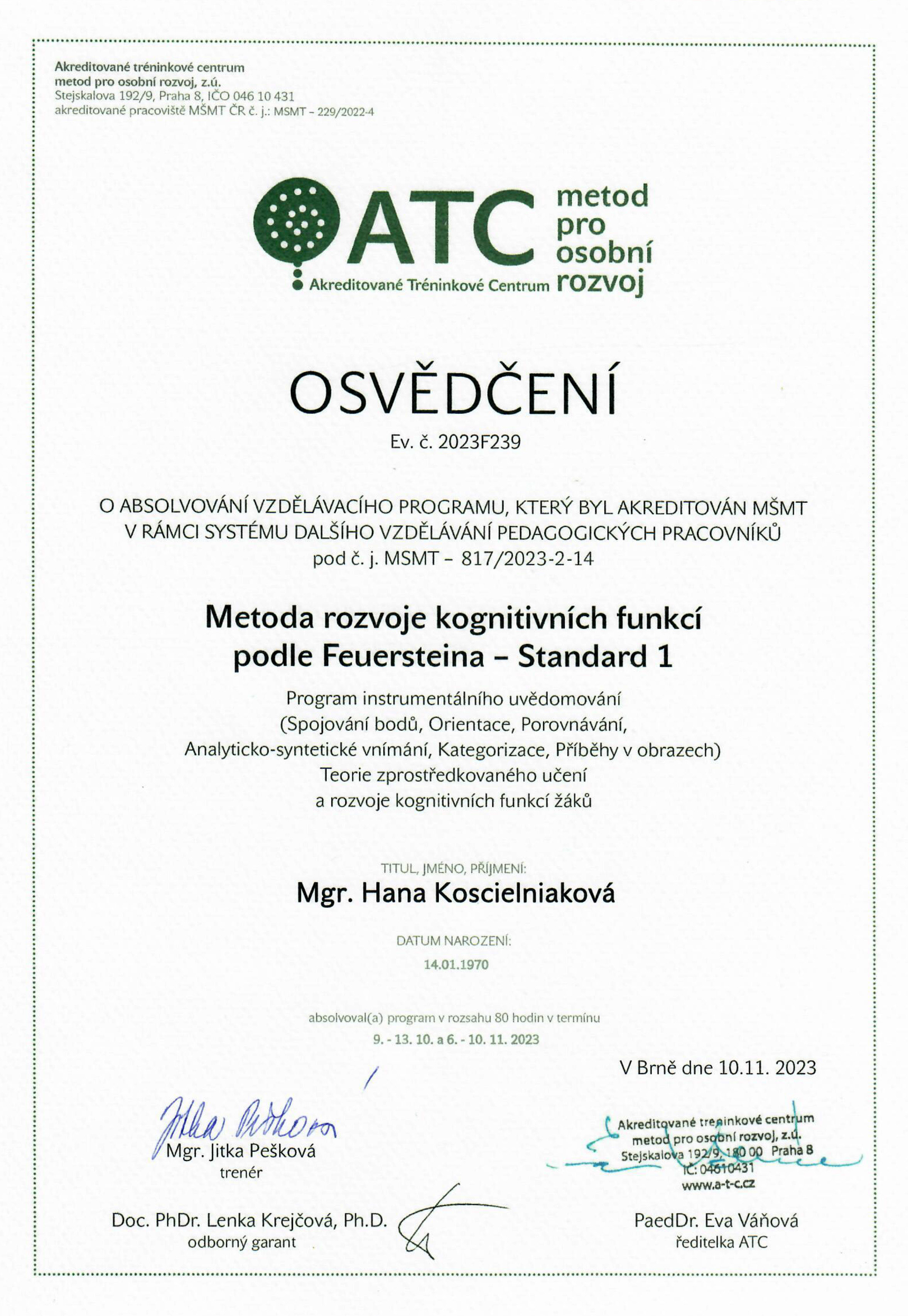 osvedceni zmensene